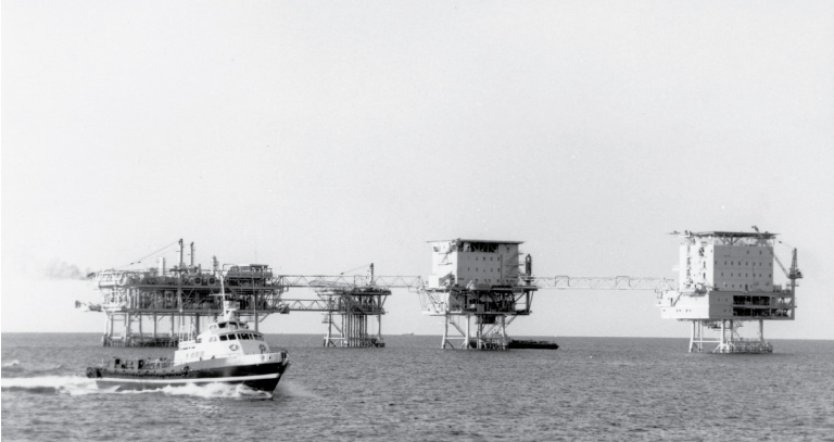 Erawan gas production in the early days