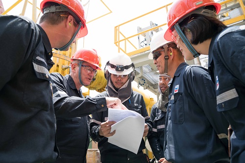 jay johnson visits erawan gas field